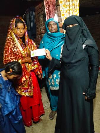 Shadi donation on 